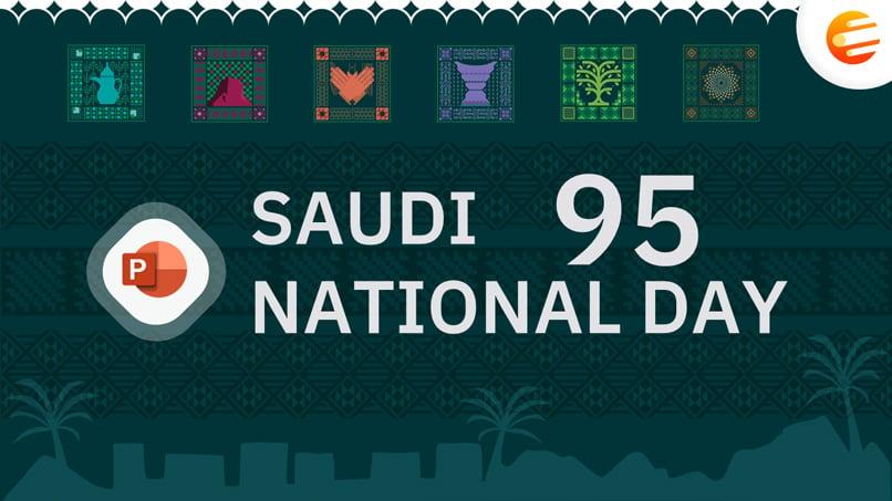 بوربوينت اليوم الوطني السعودي 95 انجليزي